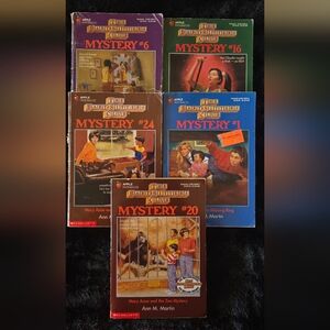 The baby-sitters club mystery books lot